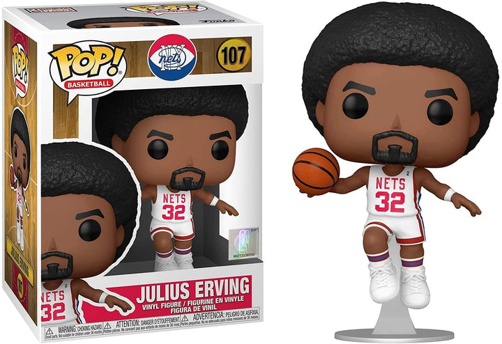 Ny Nets Julius Erving Funko 55220 Pop! Vinile #107
