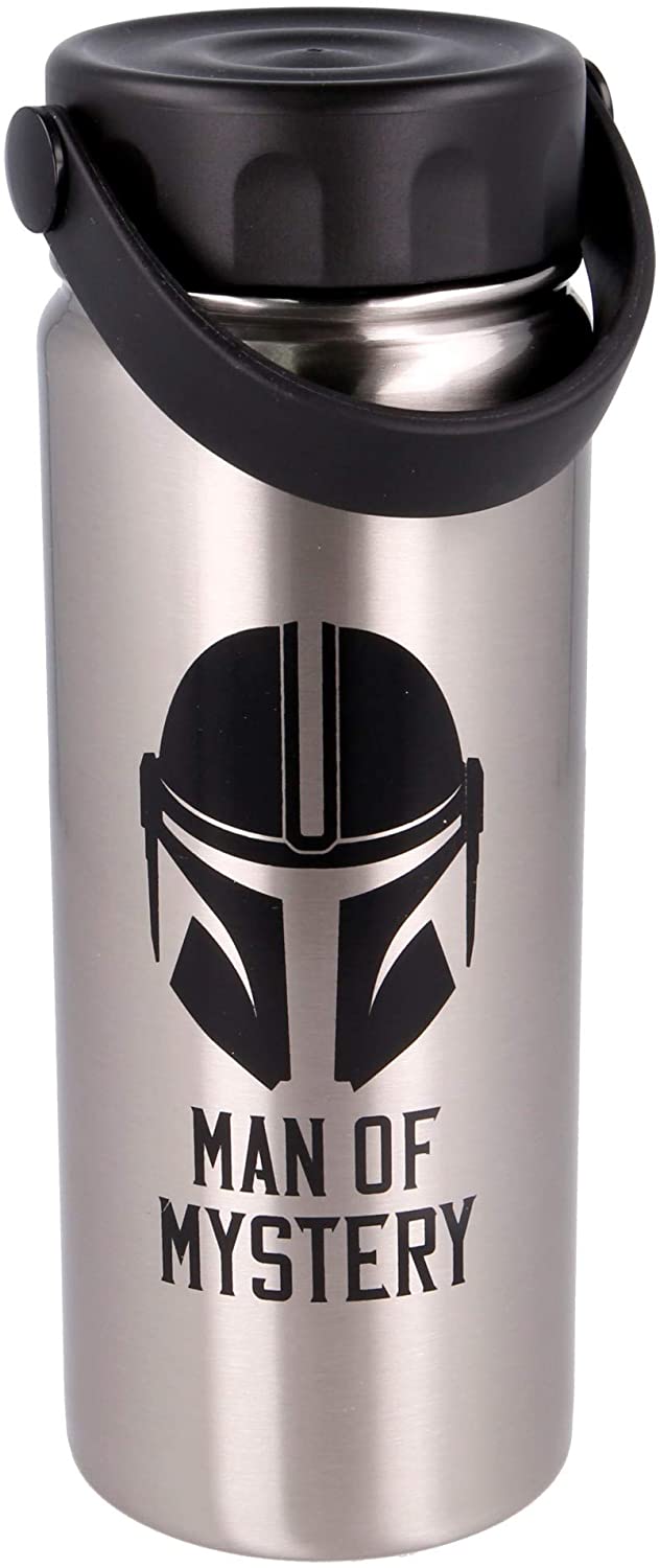 Stor The Child Mandalorian Edelstahl-Thermosflasche, 530 ml, einzigartiger Standard