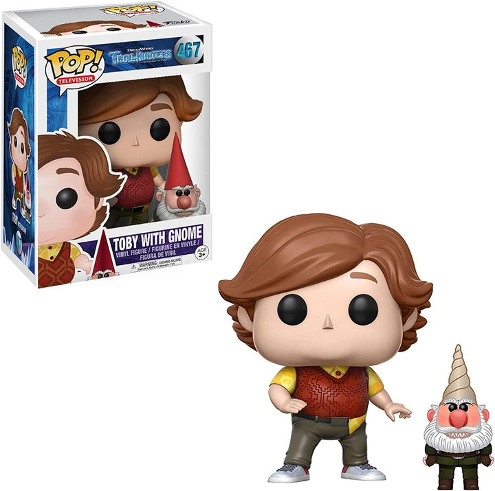 Trollhunters Toby mit Gnome Funko 13694 Pop! Vinyl Nr. 467