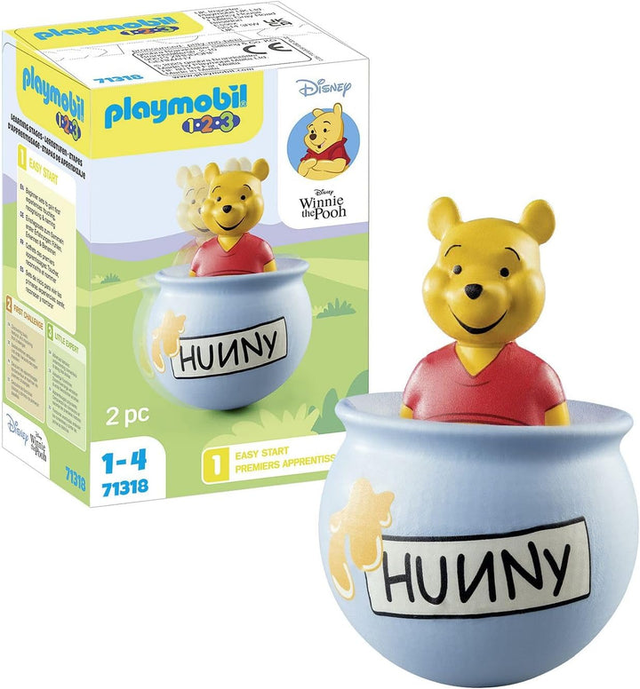 Playmobil 71318 1.2.3 & Disney: Winnie's Counter Balance Honey Pot, Disney