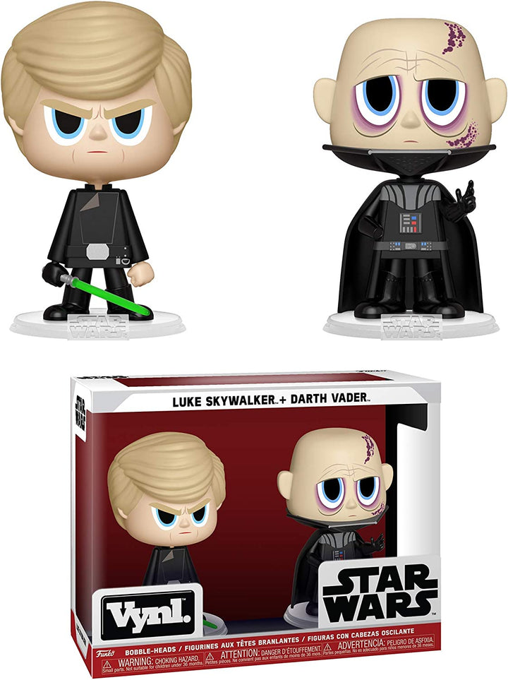 Star Wars Luke Skywalker &amp; Darth Vader Funko 31623 Pop! Vinyl