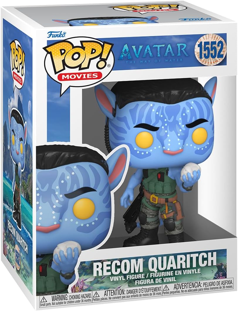 Funko POP! Movies: Avatar: The Way Of Water - Recom Quaritch - Collectable Vinyl Figure