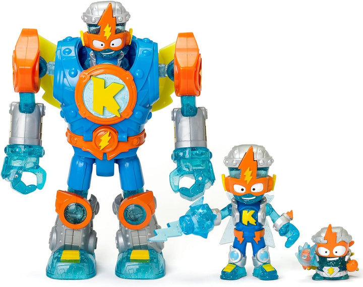 SUPERTHINGS RIVALS OF KABOOM Superbot Kazoom Power – Articulated robot with combat accessories