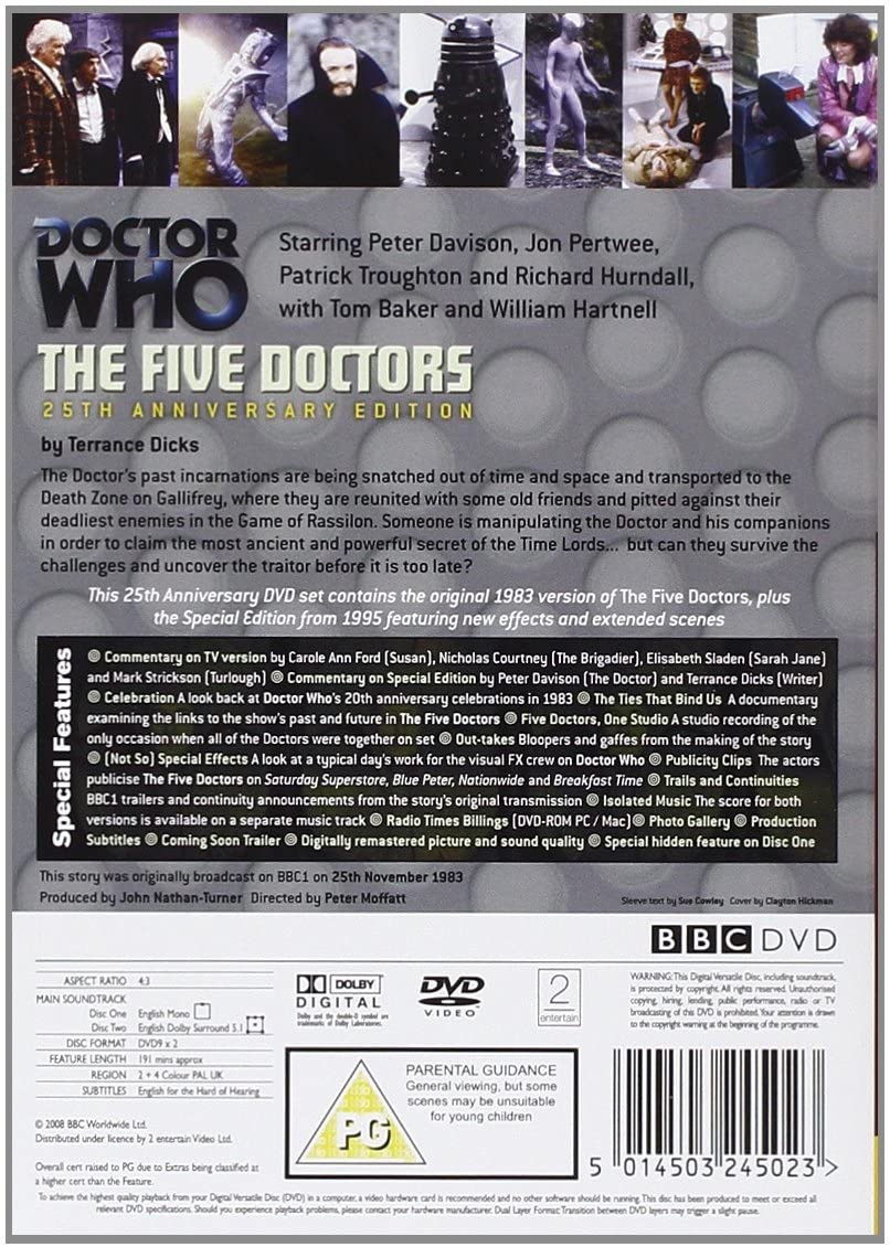 Doctor Who - The Five Doctors [1983] - Sci-Fi [DVD]