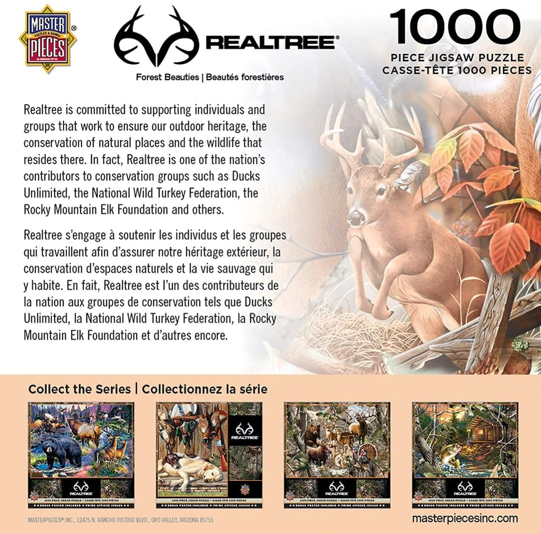 Master Pieces Waldschönheiten 1000-teiliges Puzzle