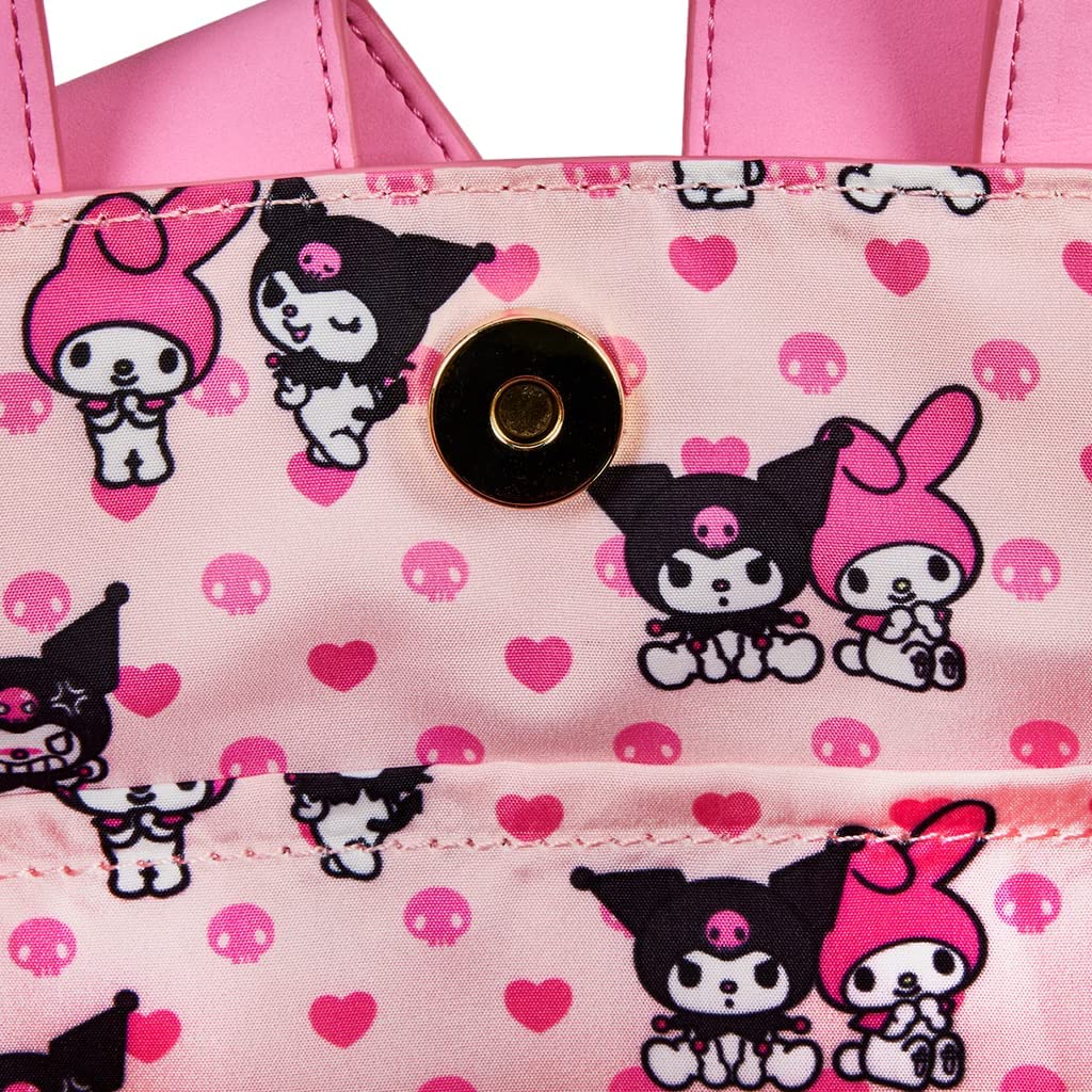 Loungefly Sanrio My Melody & Kuromi Double Sided Crossbody Bag