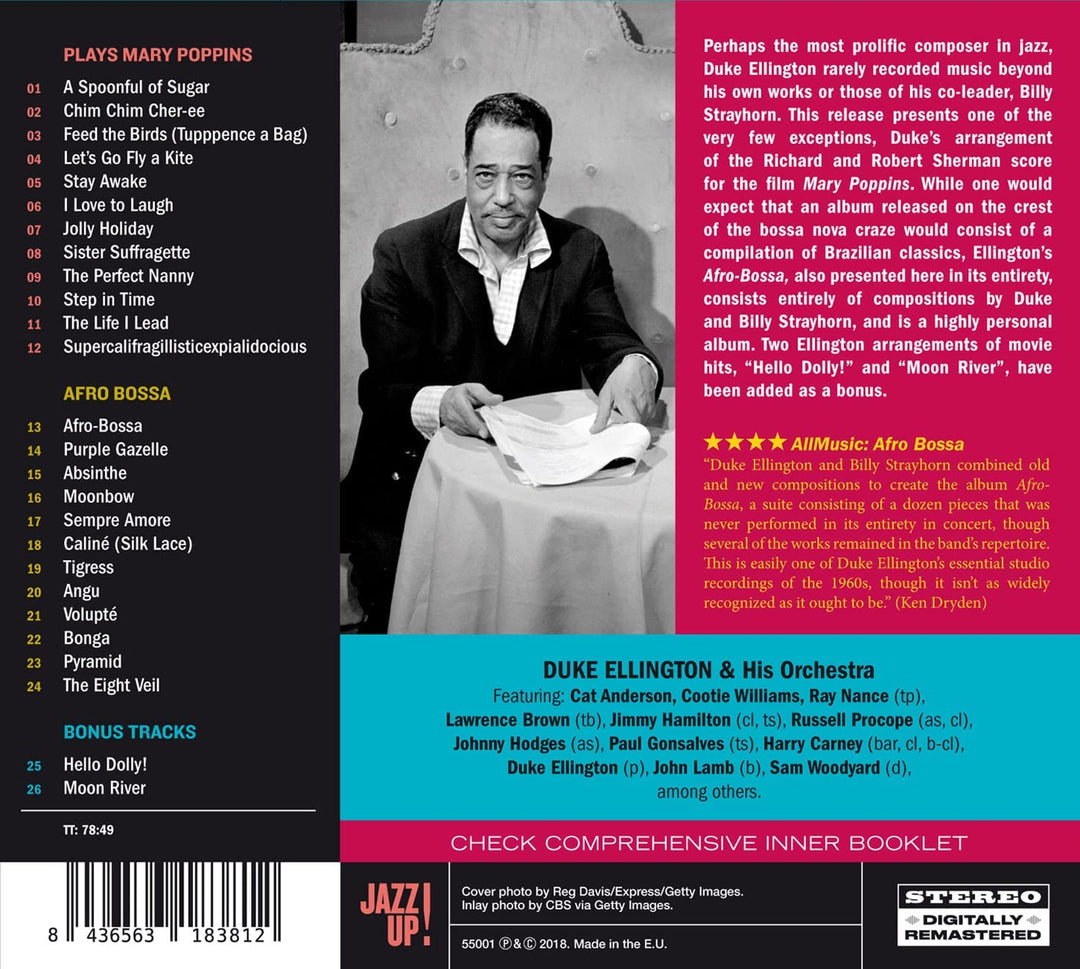 Duke Ellington - Plays Mary Poppins + Afro Bossa [Audio CD]