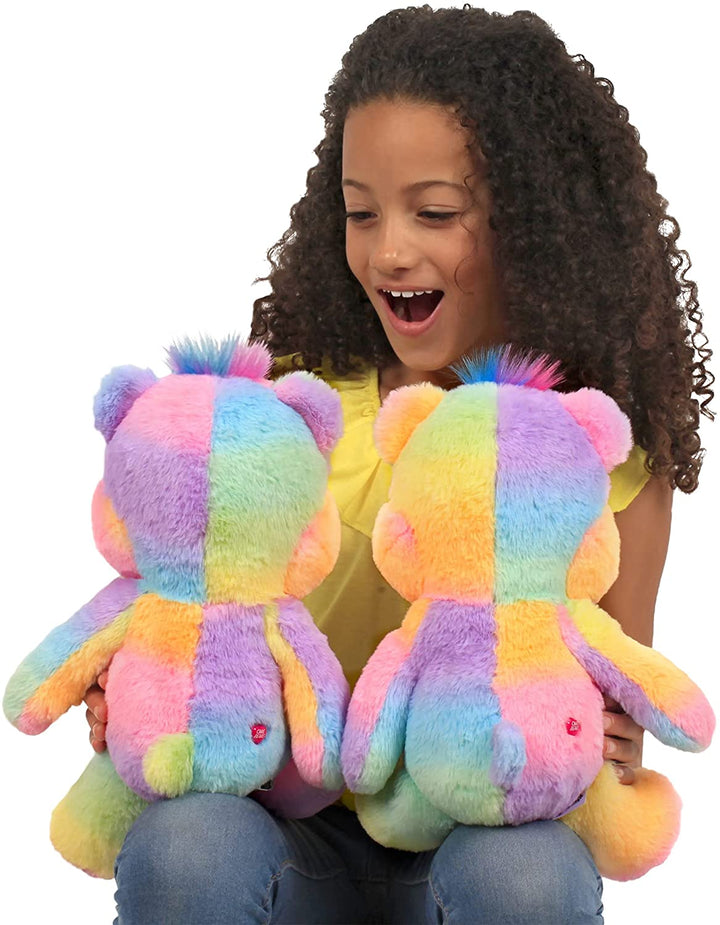 Care Bears 22077 14 Zoll mittelgroßer Plüsch-Zusammengehörigkeitsbär, süßes Plüschtier zum Sammeln, Kuscheltiere für Kinder, Stofftiere für Mädchen und Jungen, süße Teddys, geeignet für Mädchen und Jungen ab 4 Jahren