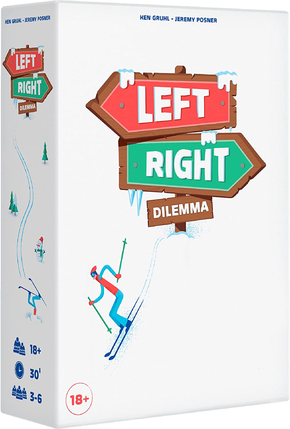 Left Right Dilemma Party Game | Hilarious Game for Game Night | Cooperative Board Game