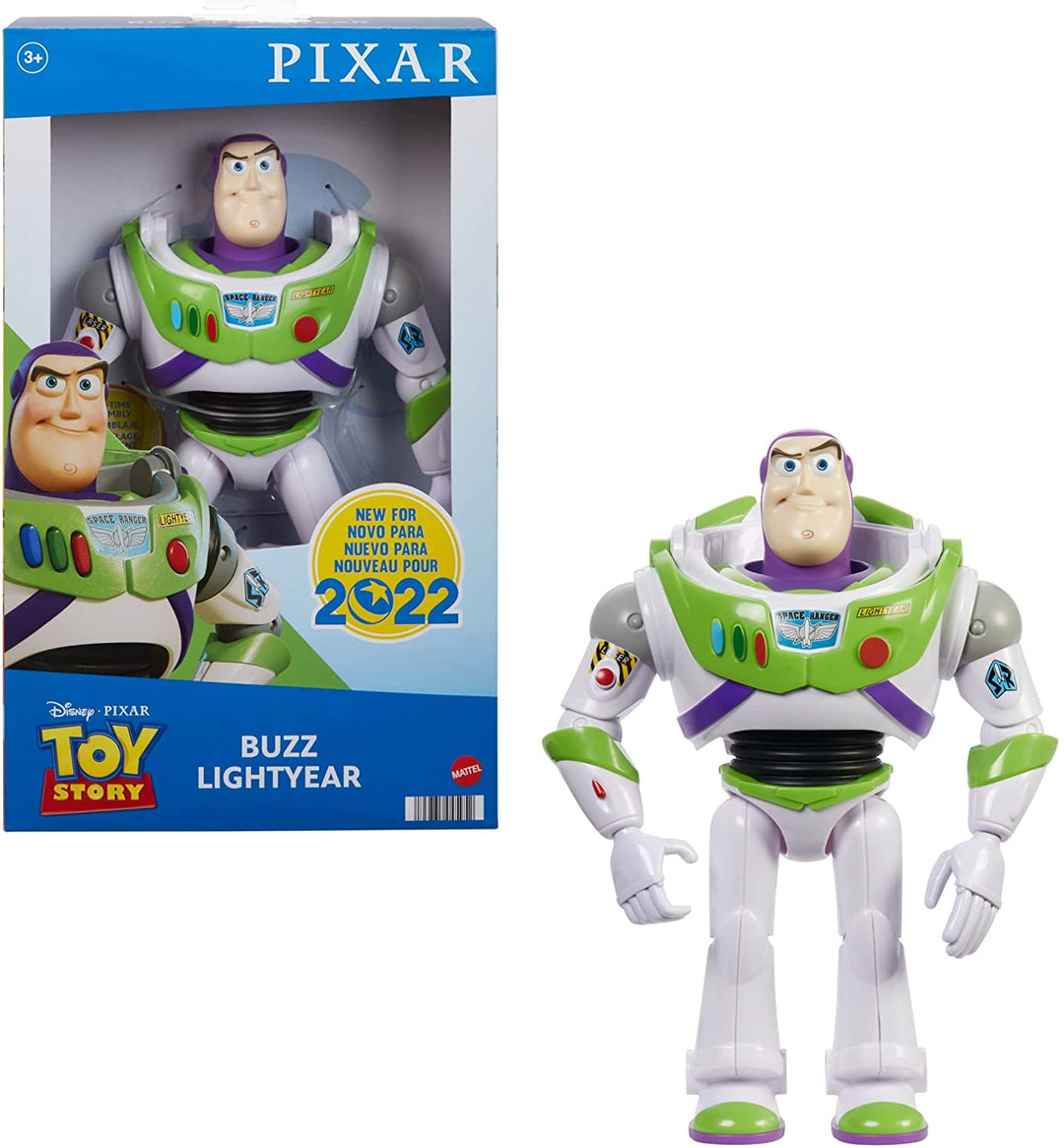 ?Disney Pixar Buzz Lightyear Large Action Figure 12 in Scale Highly Posable Auth