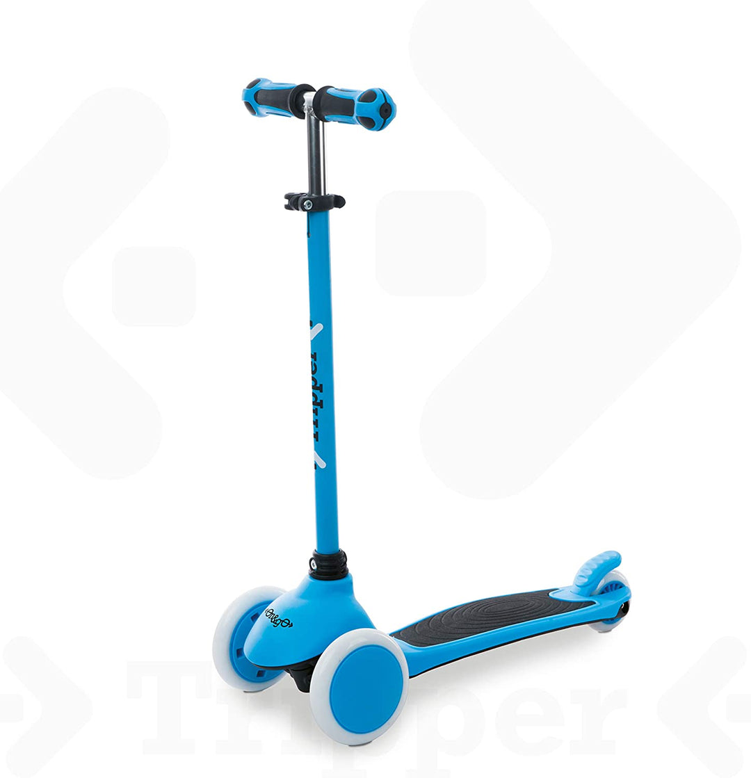 Mondo On&Go 3 Wheel Tripper Scooter with PU Wheels and TPR Handles - Blue Rear S