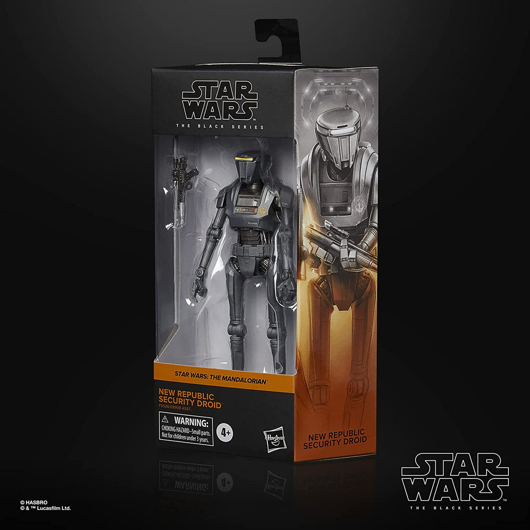 Star Wars The Black Series New Republic Sicherheitsdroiden-Spielzeug im 15-cm-Maßstab Star Wars