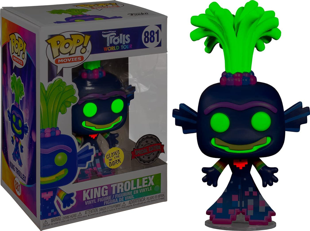 Trolls World Tour King Trollex Exclu Funko 47551 Pop! Vinyl Nr. 881