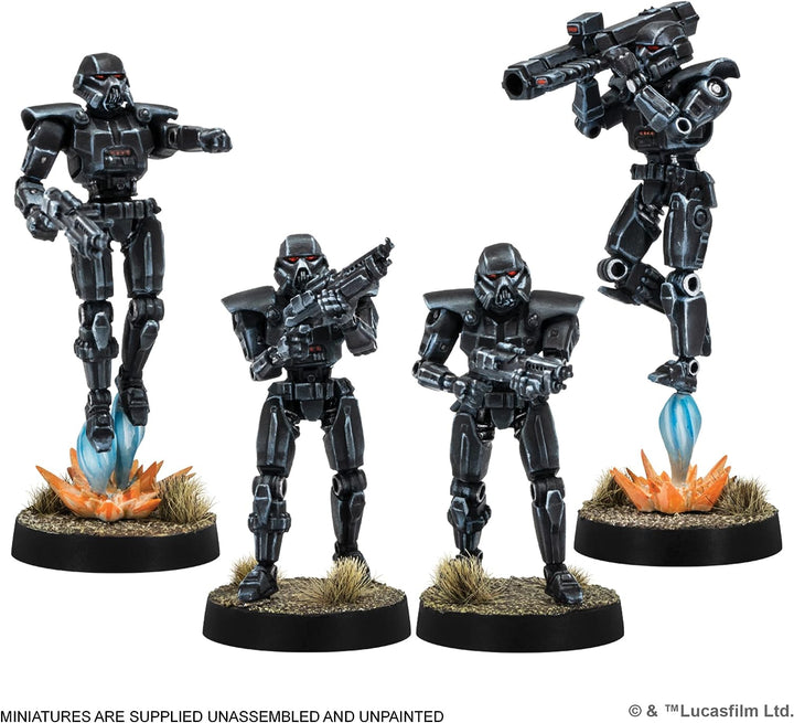 Star Wars Legion Dark Troopers-Erweiterung | Miniaturen-Kampfspiel für zwei Spieler | S