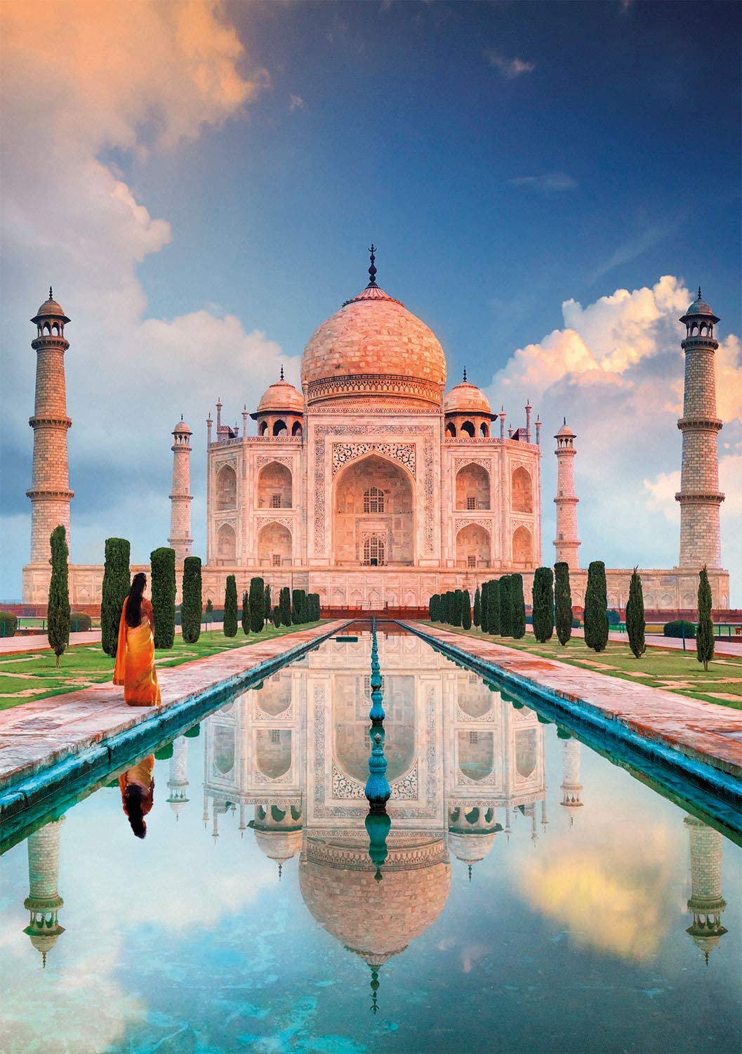 Clementoni Collection 31818, Taj Mahal-Puzzle für Kinder und Erwachsene – 1500 Teile, ab 10 Jahren, mehrfarbig