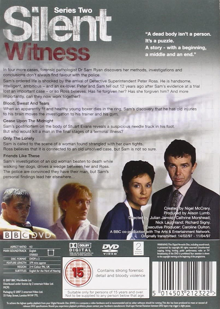 Silent Witness – Serie 2 – Drama [DVD]