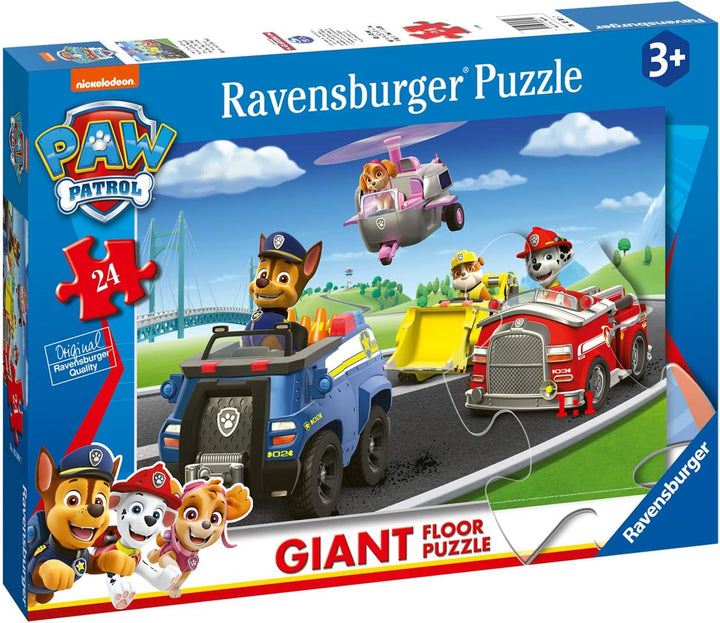 Ravensburger Paw Patrol-förmiges Riesen-Bodenpuzzle für Kinder ab 3 Jahren