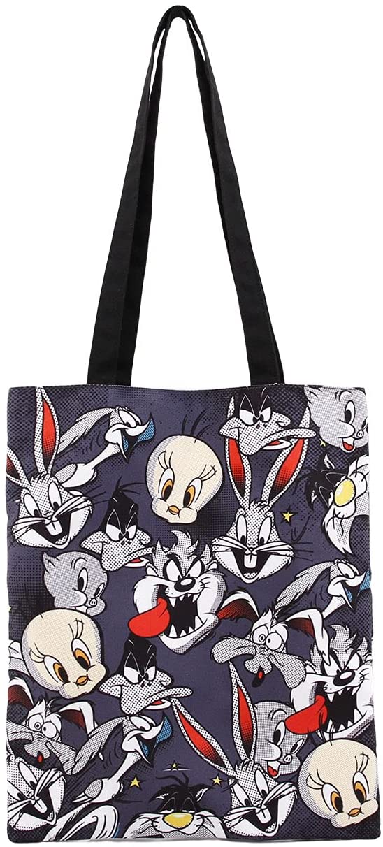 Looney Tunes Folks-Shopping Bag, Grey