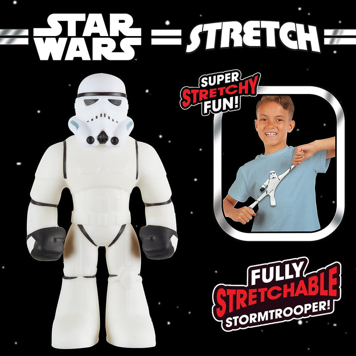 STRETCH STAR WARS STORMTROOPER STRETCHSPIELZEUG. Dehnbare Arme, erstaunlich dehnbar