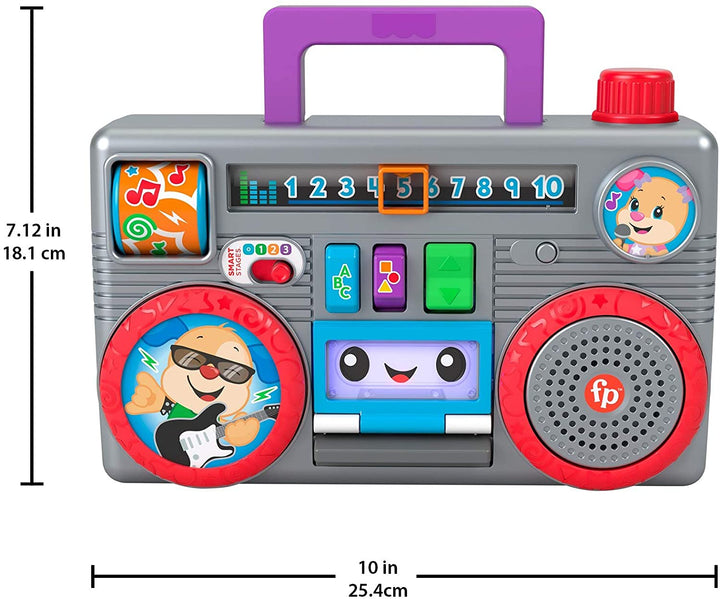 Fisher-Price Ridi e impara Occupato Boombox