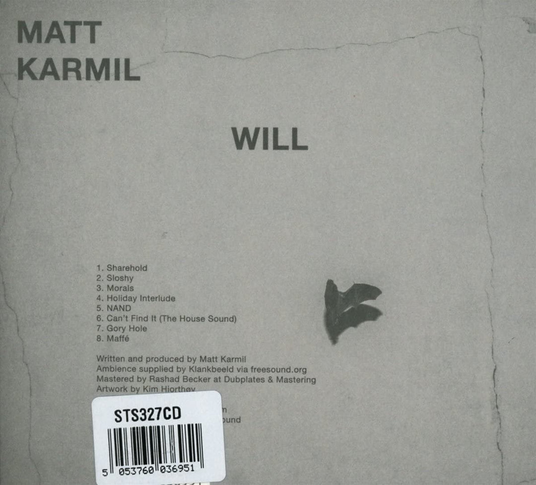 Matt Karmil – WILL [Audio-CD]