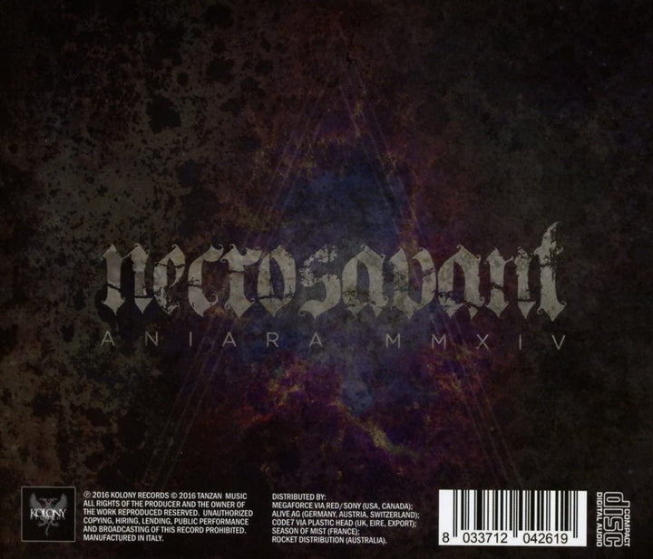 Necrosavant - Aniara Mmxiv [Audio CD]