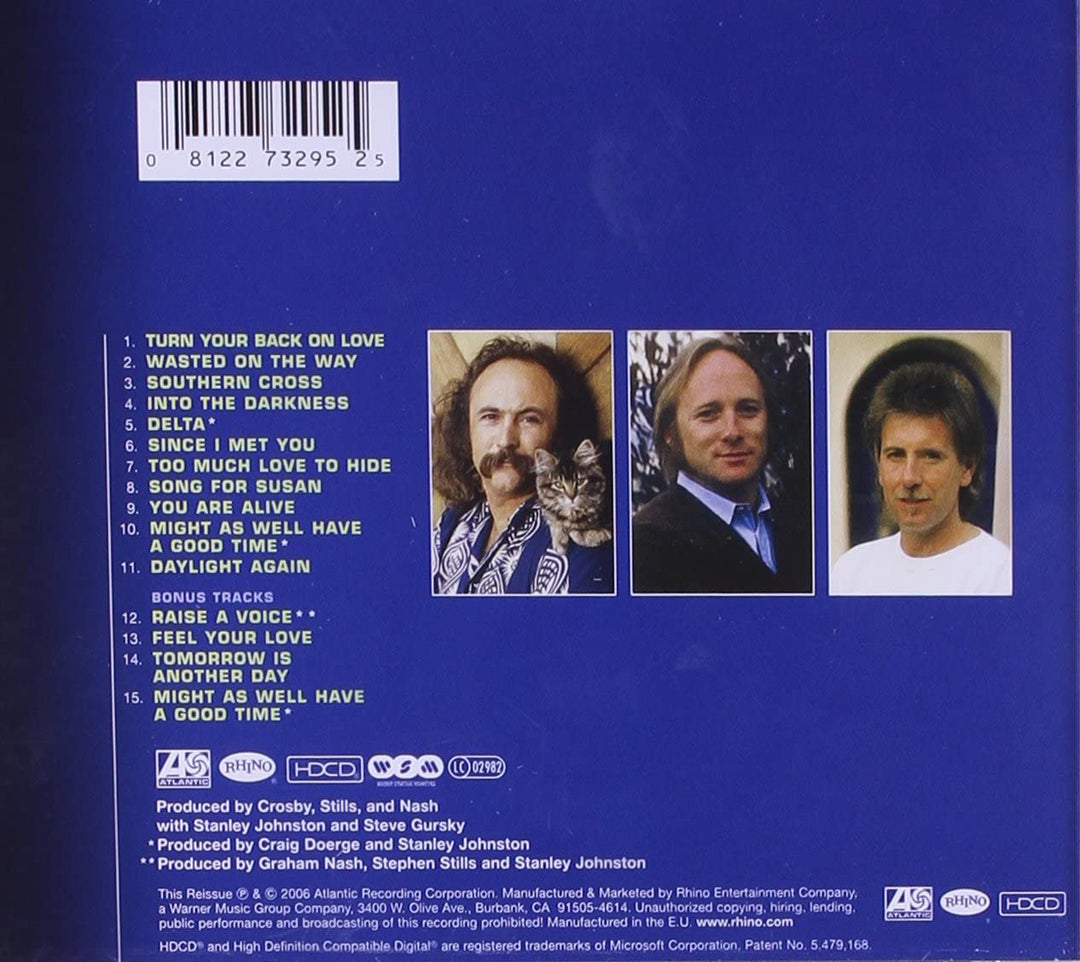 Crosby Stills Nash & Young Crosby, Stills & Nash - Daylight Again [Audio CD]