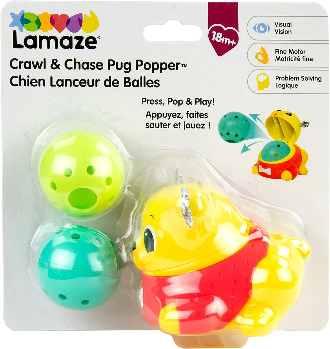 LAMAZE L27462 Crawl &amp; Chase Mops-Popper