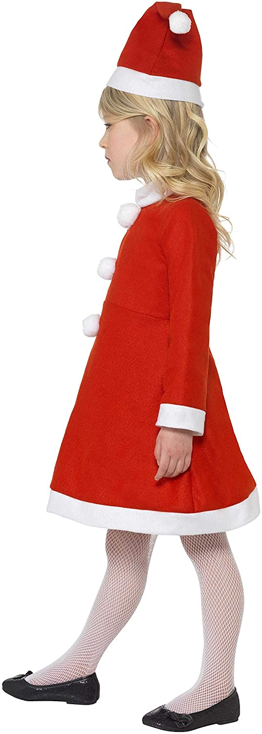 Smiffys Santa Girl Costume 4-6 years