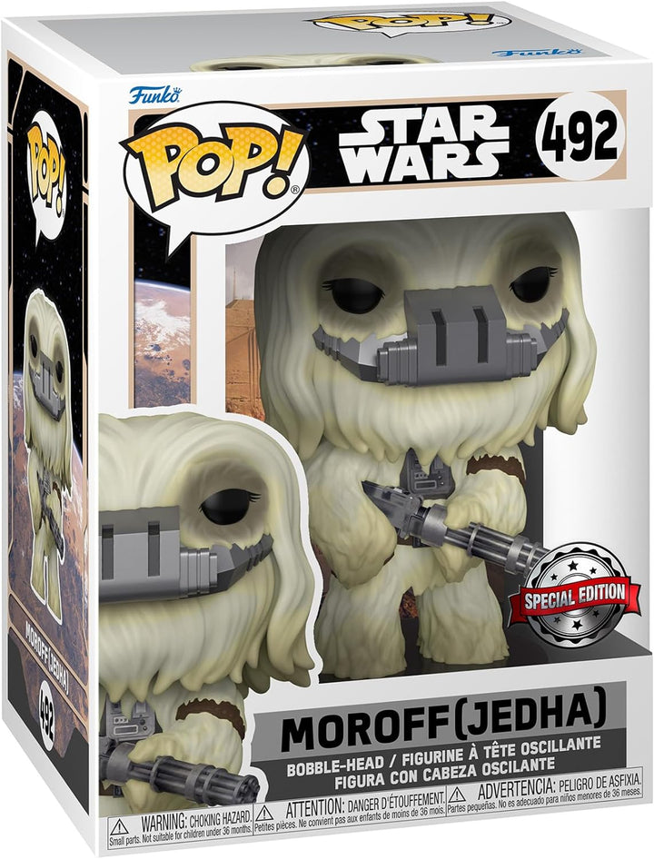 Funko 55626 Pop Star Wars Moroff, sammelbare Vinylfigur, Geschenk für Kinder und Erwachsene