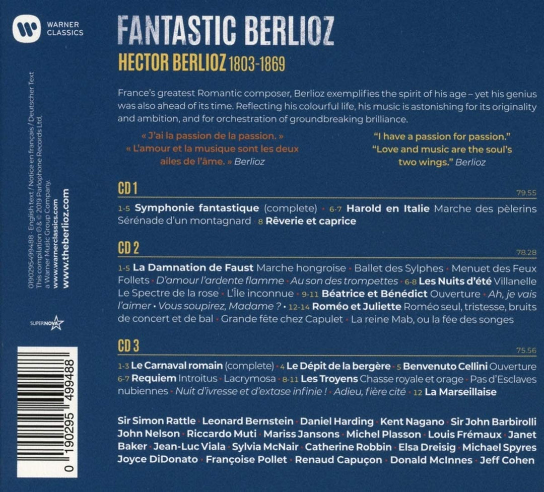 Fantastic Berlioz [Audio CD]