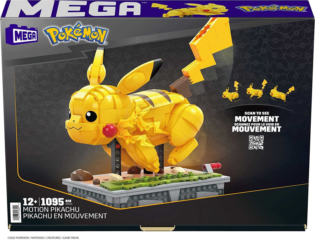 MEGA Pokémon Motion Pikachu Mechanisiertes Bauset