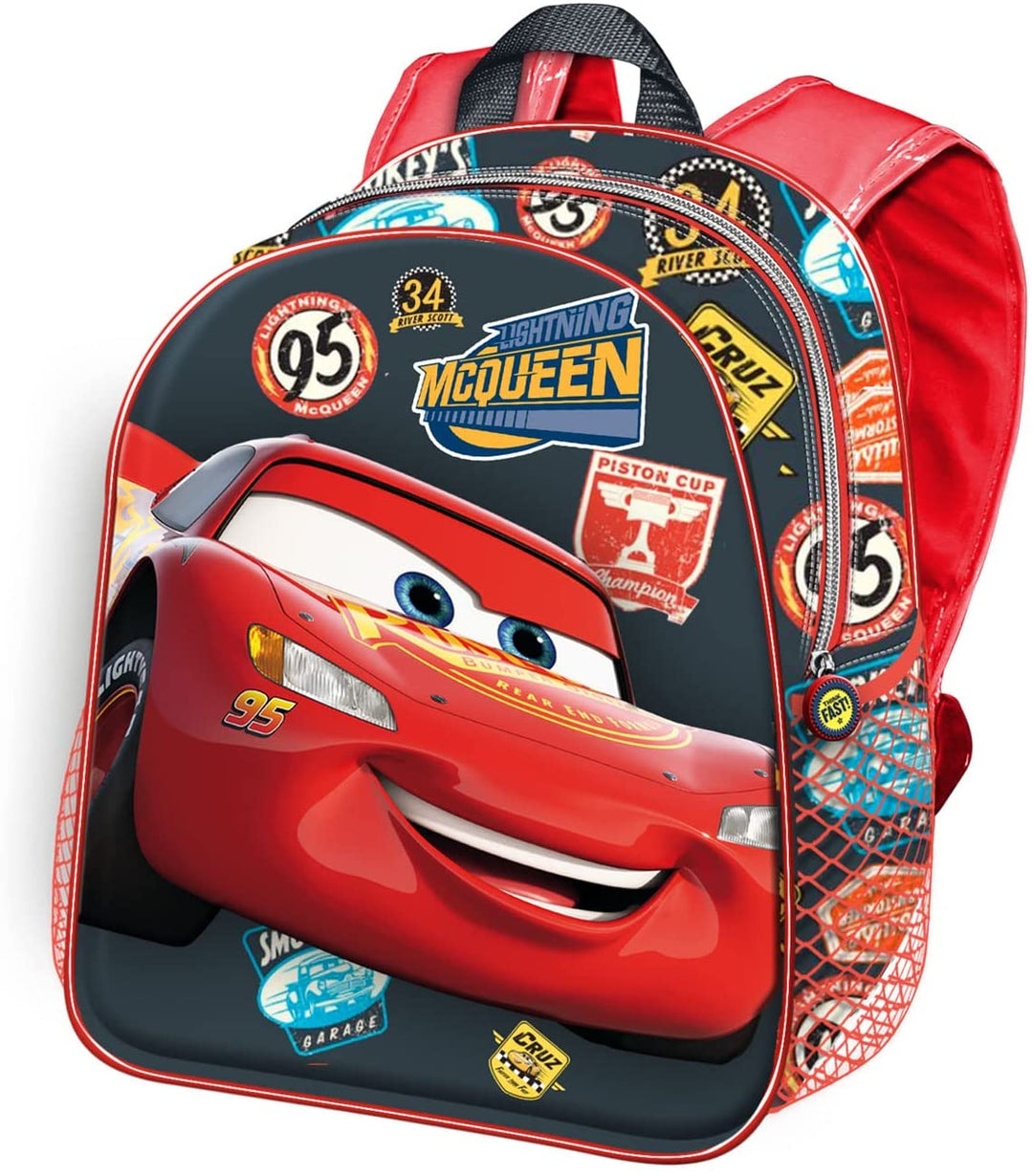 Cars 3 Winner – kleiner 3D-Rucksack, rot