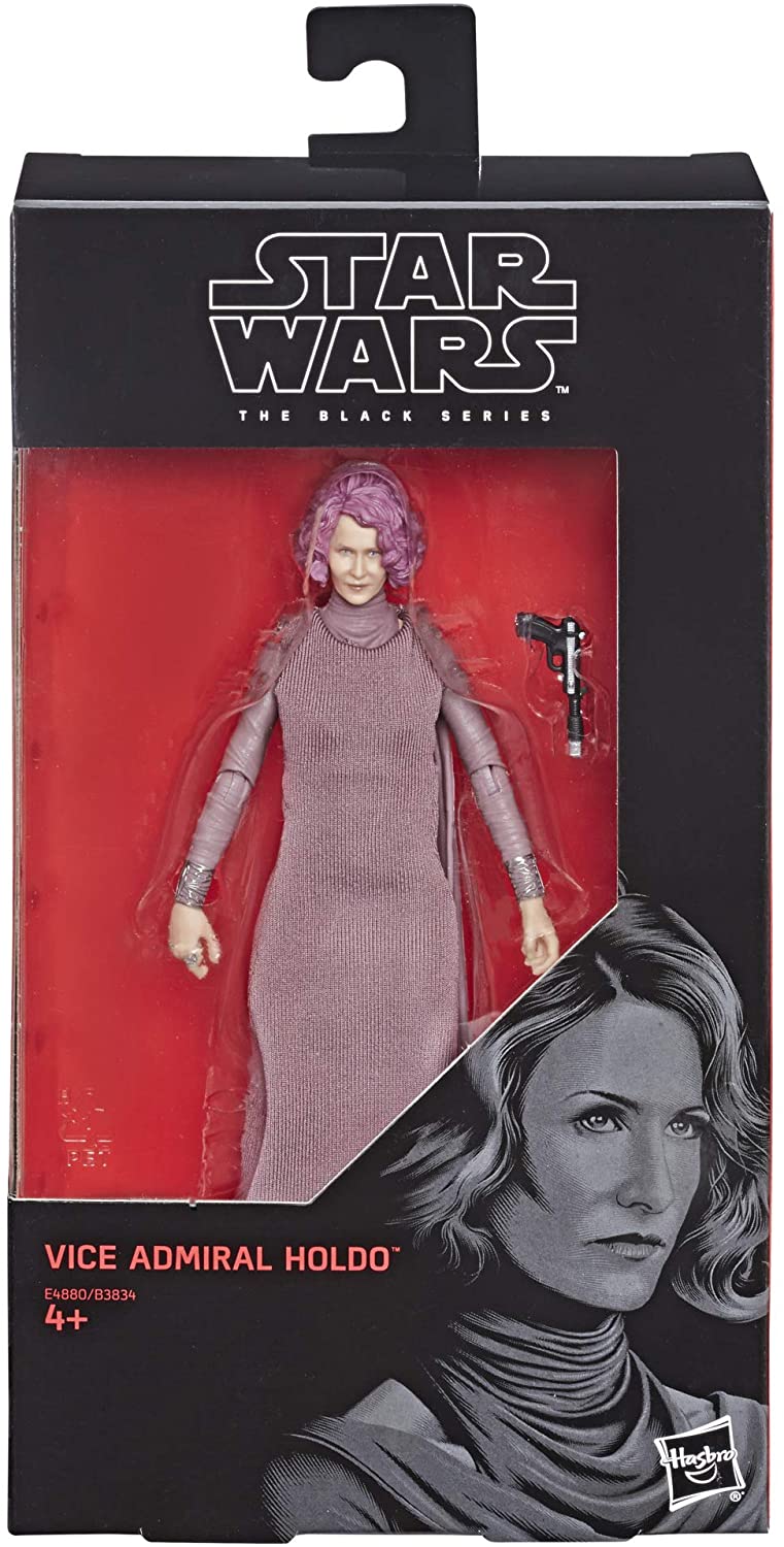 Star Wars: The Black Series Figura del vice ammiraglio Holdo da 15 cm