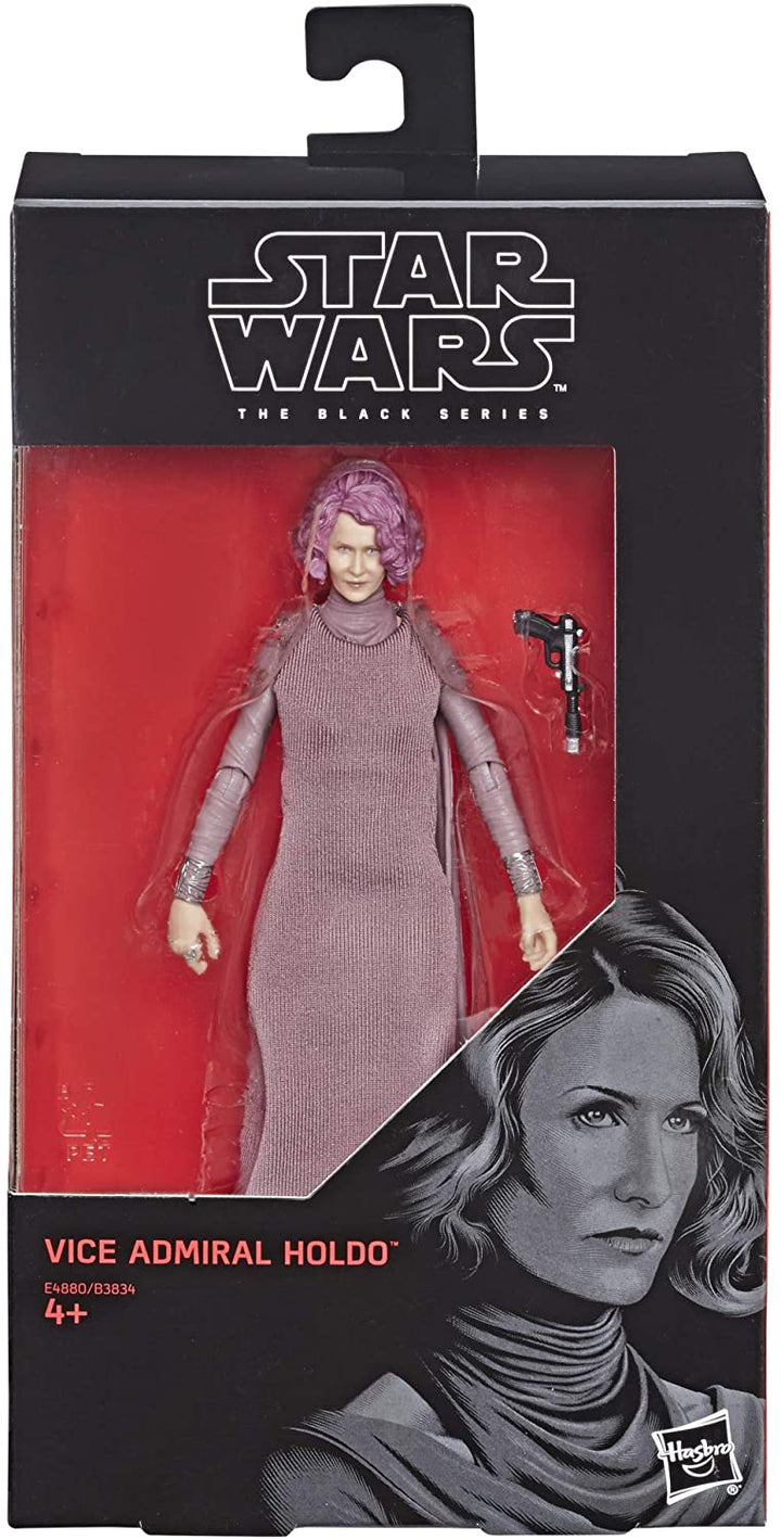 Star Wars: The Black Series Figura del vice ammiraglio Holdo da 15 cm