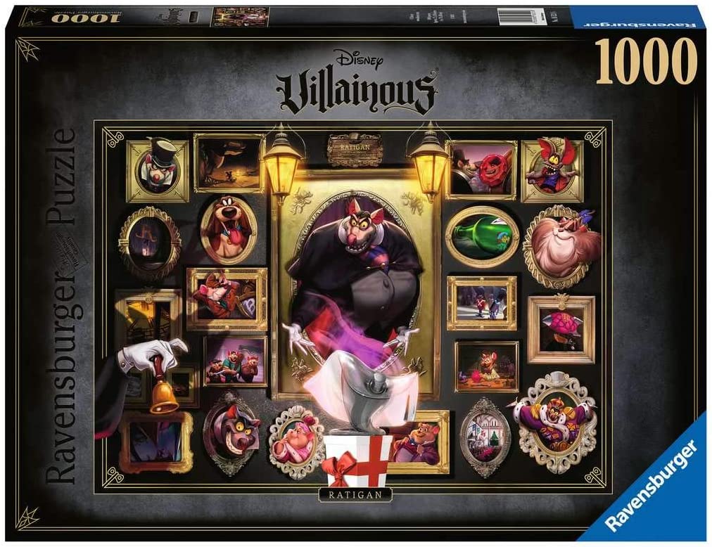 Ravensburger Puzzle Villainous : Ratigan (1000 pièces),