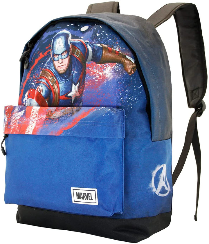 Captain America Full-Fan HS Rucksack, Blau