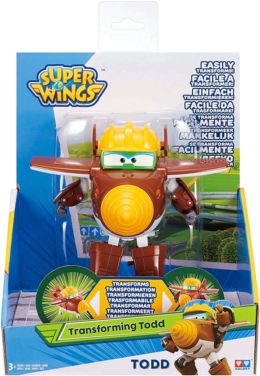 Super Wings Todd 5" verwandelnder Charakter