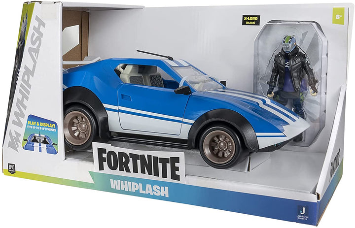 Fortnite FNT0815 Joy Ride Whiplash (Blau &amp; Weiß), Fahrzeug mit 4-Zoll-Gelenk