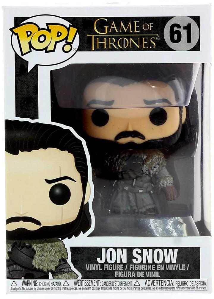 Jeu des trônes Jon Snow Funko 29166 Pop! Vinyle #61