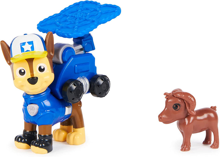 PAW Patrol, Big Truck Pups Chase-Actionfigur mit ansteckbarer Rettungsdrohne