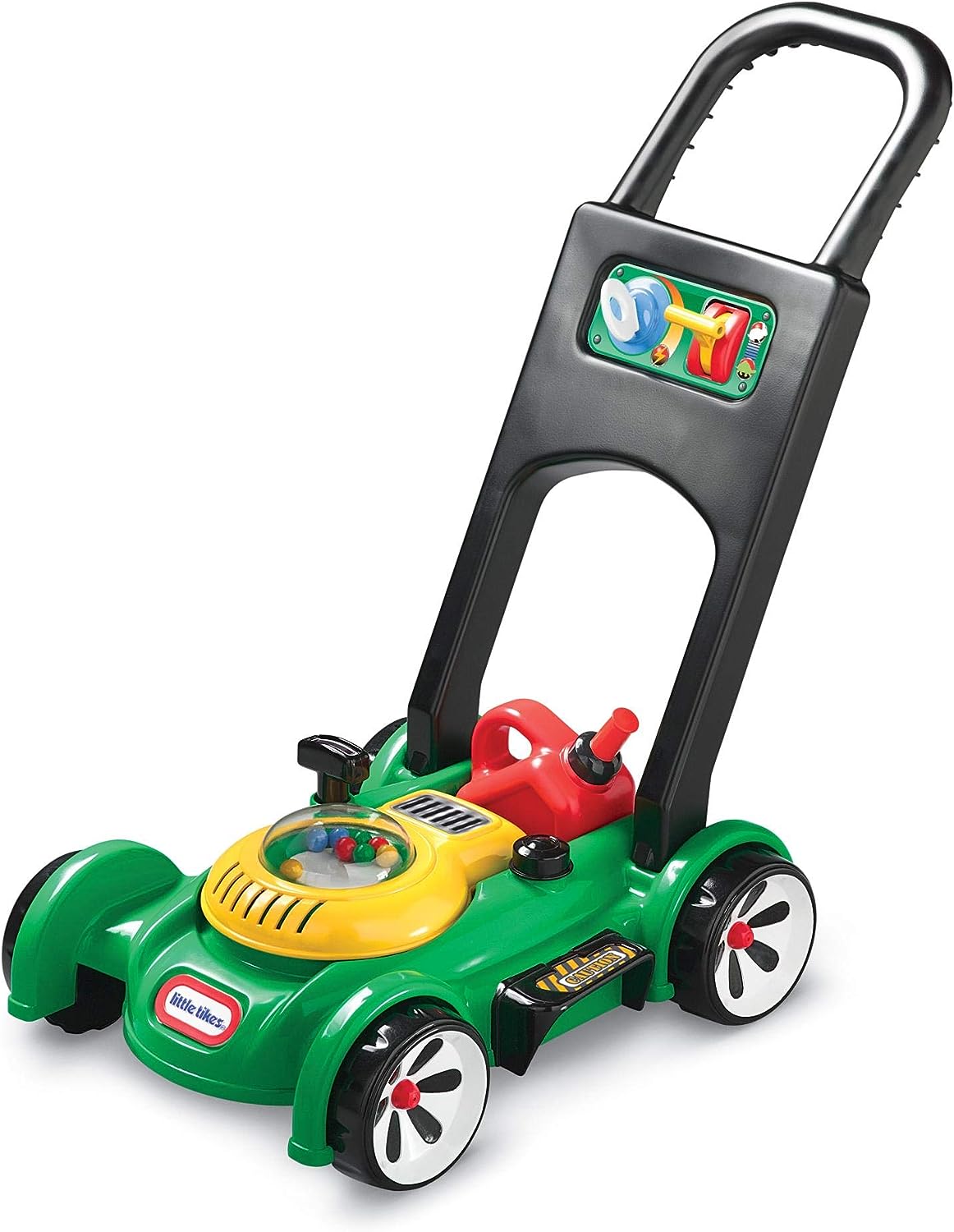 Little Tikes Gas 'n Go Rasenmäher – Realistischer Spiel-Rasenmäher mit mechanischen Geräuschen und beweglichem Gashebel für Kleinkinder ab 18 Monaten