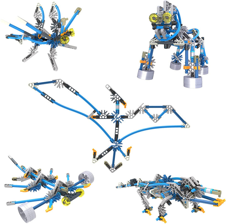 K'NEX 12643 Classics 196 Stück / 15 Modelle – Cyborg-Kreaturen, Lernspielzeug für