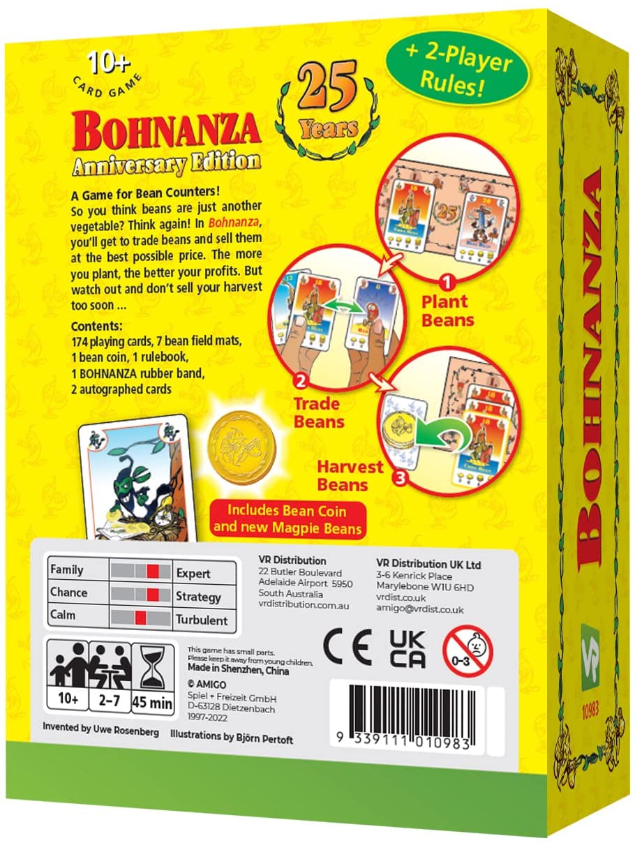 Bohnanza 25th Anniversary Edition