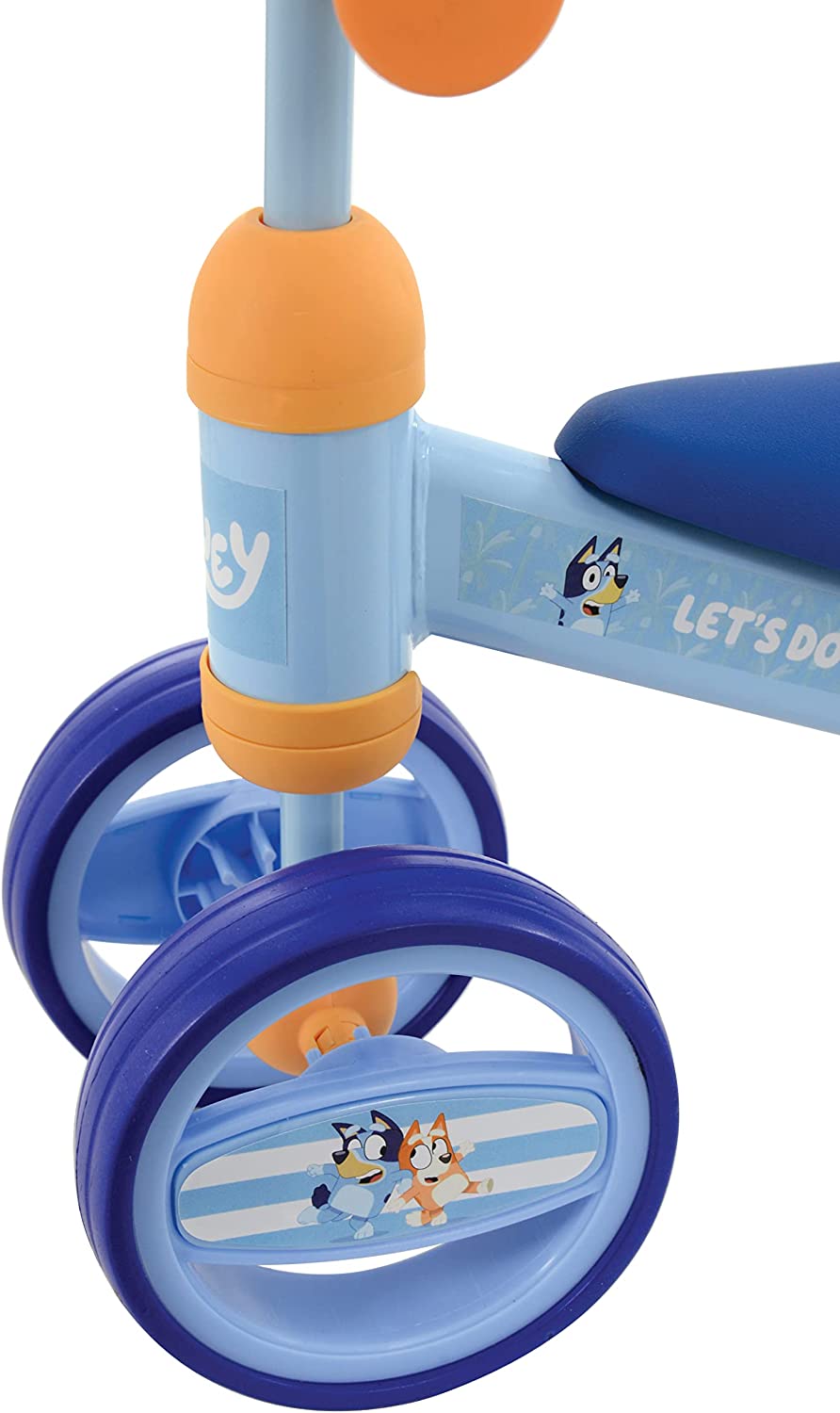 Bluey M004680 Bobble Ride On, Multi, 37cm x 17cm x 47cm