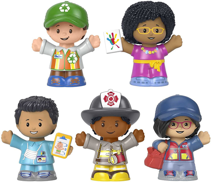 Fisher-Price Little People Community Heroes, Figurenset mit 5 Figuren