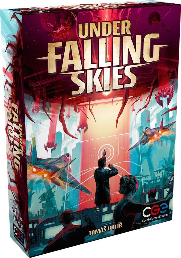 Tschechische Spiele-Edition | Unter fallendem Himmel | Brettspiel | 1+ Spieler | Ab 12 Jahren |