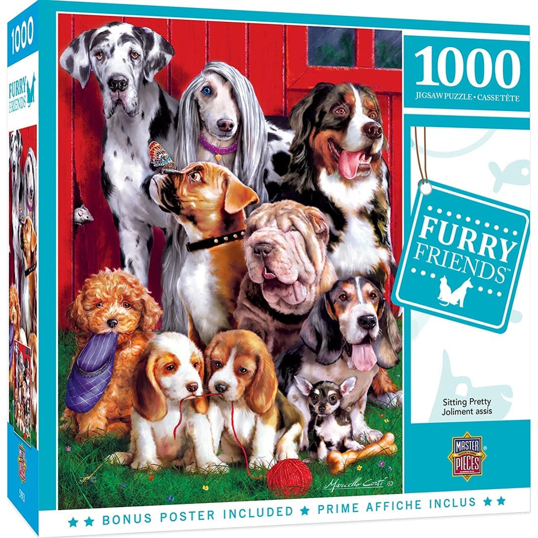 Master Pieces Sitting Pretty 1000-teiliges Puzzle