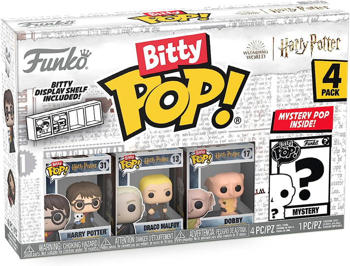 Funko 71315 Harry Potter – 4er-Pack Serie 1 Bitty Pop!