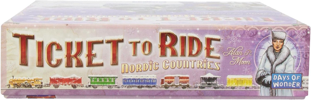 Tage des Wunders | Ticket to Ride Nordische Länder Brettspiel | Ab 8 Jahren | Für 2 bis 3 Spieler | Durchschnittliche Spielzeit 30–60 Minuten